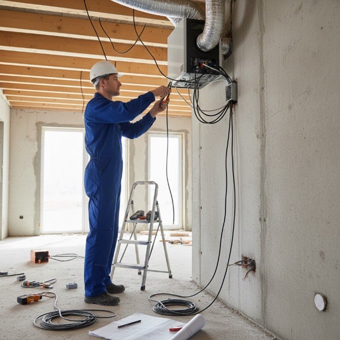 Příprava elektroinstalace